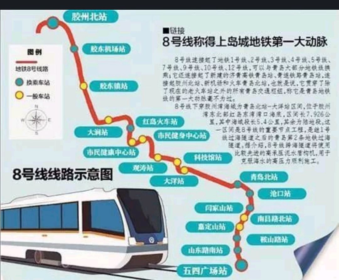 青岛地铁8号线通高密吗-第1张-交通-答答问