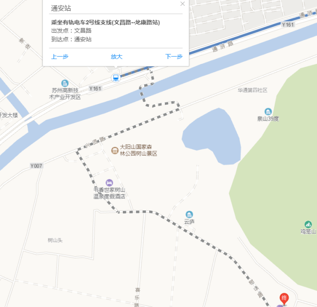 苏州地铁3号线文昌路下到树山哪个口下-第1张-交通-答答问