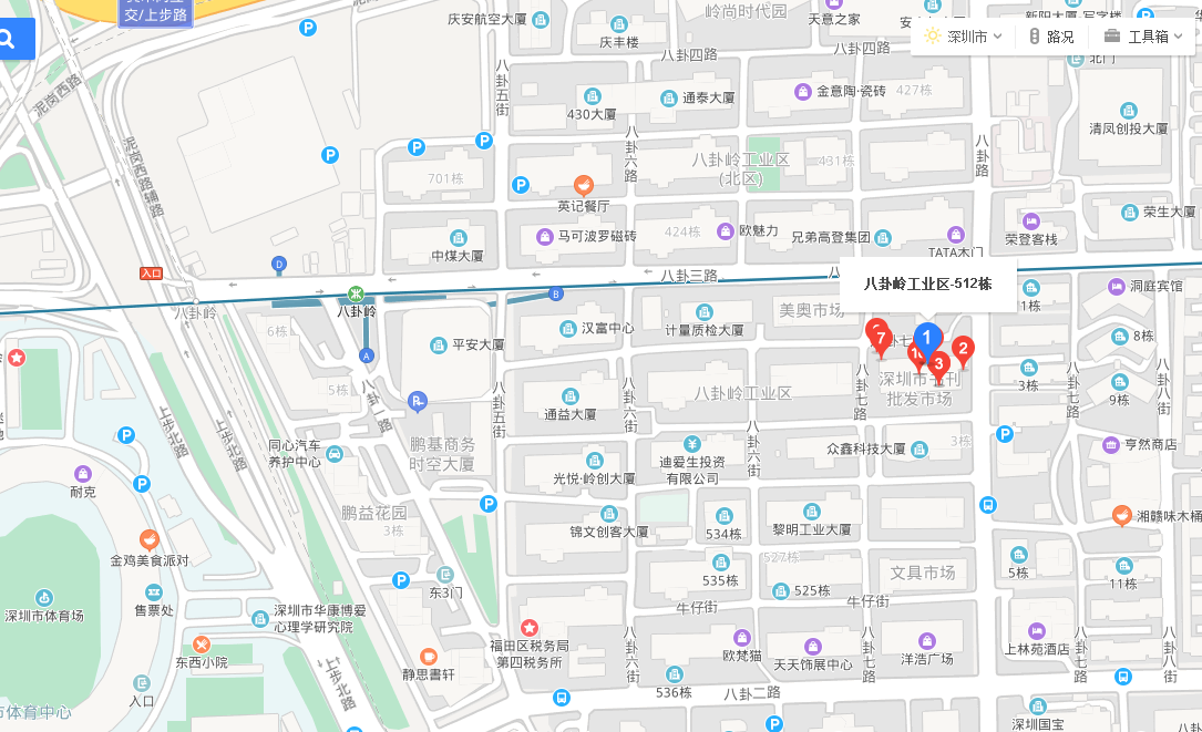 八卦岭512栋在地铁的7号线什么出口-第1张-交通-答答问