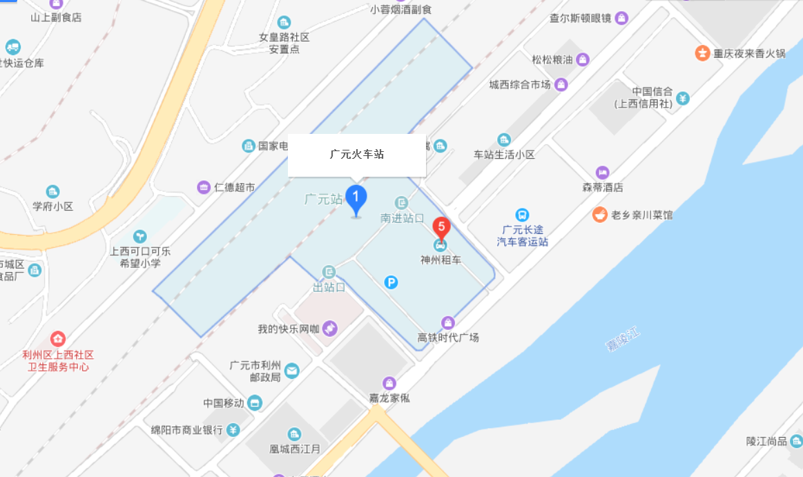 广元高铁车站设在哪里-第1张-交通-答答问