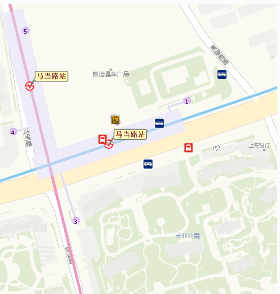 地铁13号线马当路出口停在什么路上-第1张-交通-答答问