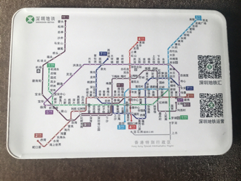深圳地铁轨道交通网络图-第1张-交通-答答问