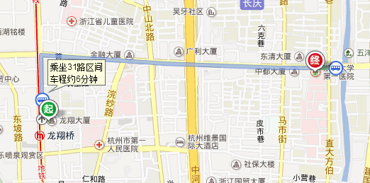 坐杭州地铁1号线到浙江大学第一附属医院到哪站下车最近-第1张-交通-答答问
