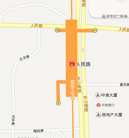 萧山地铁2号线线路图 人民路站 有哪几个出口-第1张-交通-答答问
