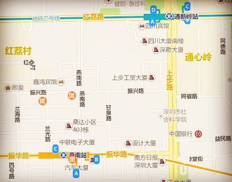 通新岭地铁站哪个地铁站离燕南近-第1张-交通-答答问
