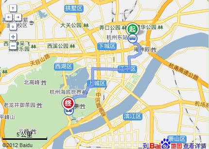 去杭州动物园怎么走我的位置是东站！-第1张-交通-答答问