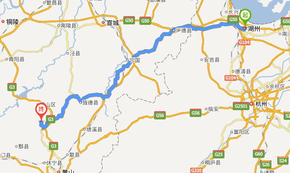 湖州到黄山自行车路线?-第1张-旅游-答答问