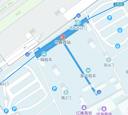 长春西站做轨道2号线从哪个口出站近-第1张-交通-答答问