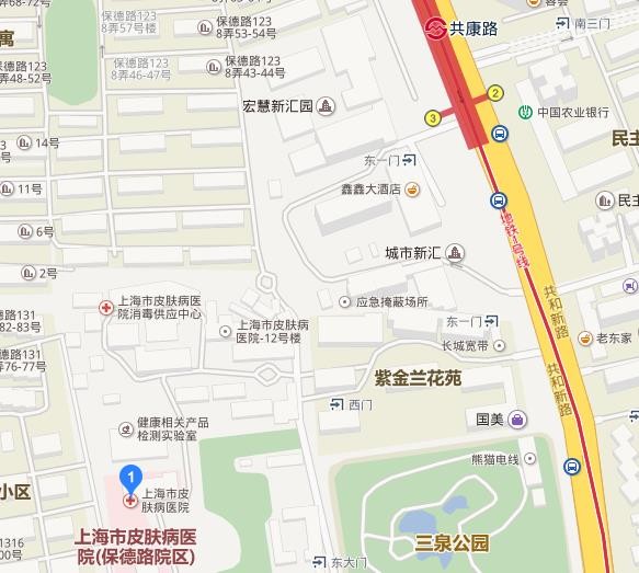 上海保德路皮肤病医院坐几号地铁到-第1张-交通-答答问