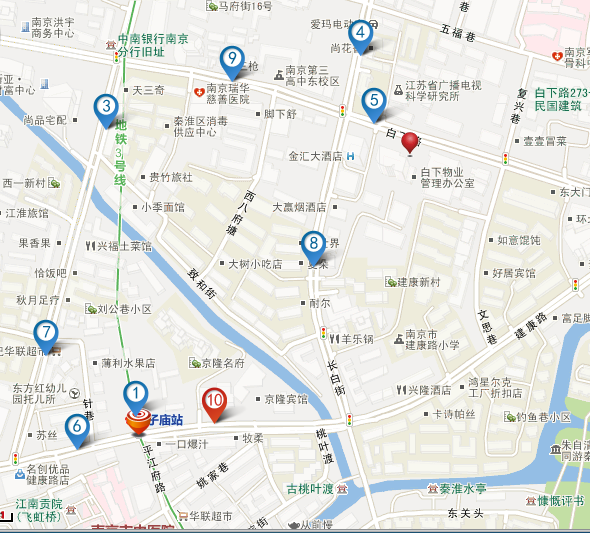 江苏省南京市秦淮区白下路314号南京市仲裁委员会乘几号地铁-第1张-交通-答答问