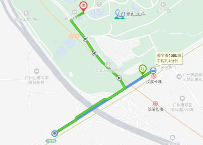 汉溪长隆地铁站哪个出口到长隆欢乐世界最快最好给一个详细的路线。比如出地铁后转向哪里走.方向在哪里-第1张-交通-答答问