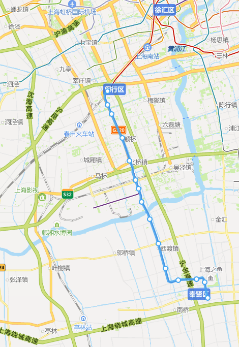上海地铁5号线至肖塘站末班车时间-第1张-交通-答答问