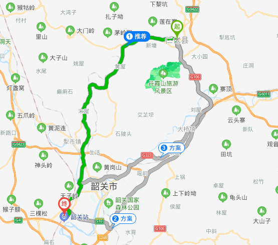 大货车韶关仁化去韶关高铁站怎么走-第1张-交通-答答问