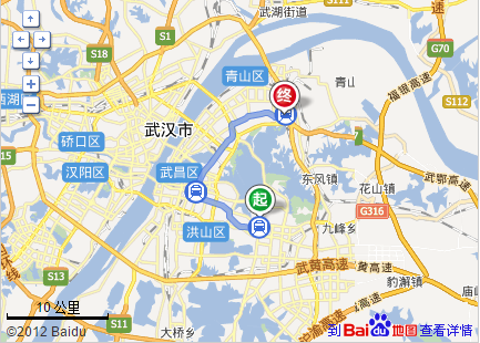 曹家湾地铁站到武汉火车站地铁线路-第1张-交通-答答问