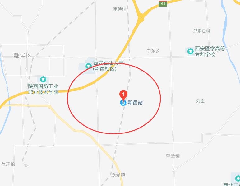 西安市鄠邑区高铁站地址在哪里-第1张-交通-答答问