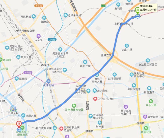 由金钟街地铁站去往东北角怎么去由东丽区金钟街地铁站站点去往天津东北角站怎么去-第1张-交通-答答问