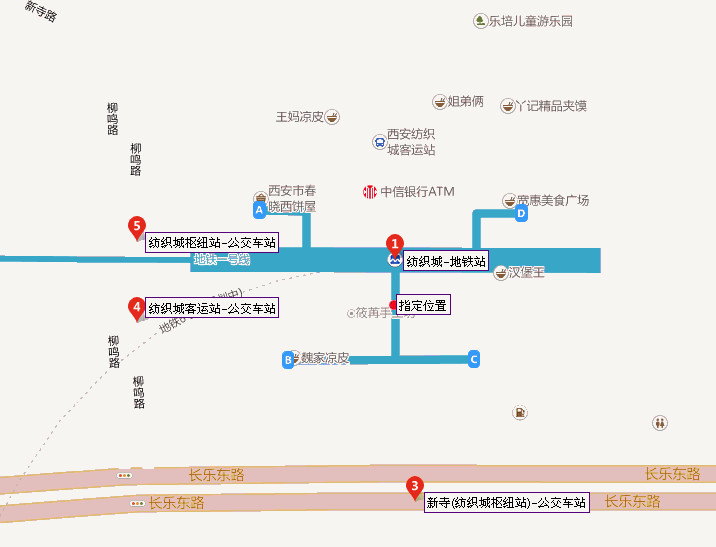 西安地铁一号线纺织城西南口是那个口-第1张-交通-答答问
