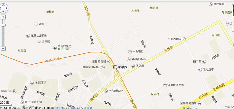成都地铁二号线东延线龙平路口站在哪里,周围的标志有那些-第1张-交通-答答问