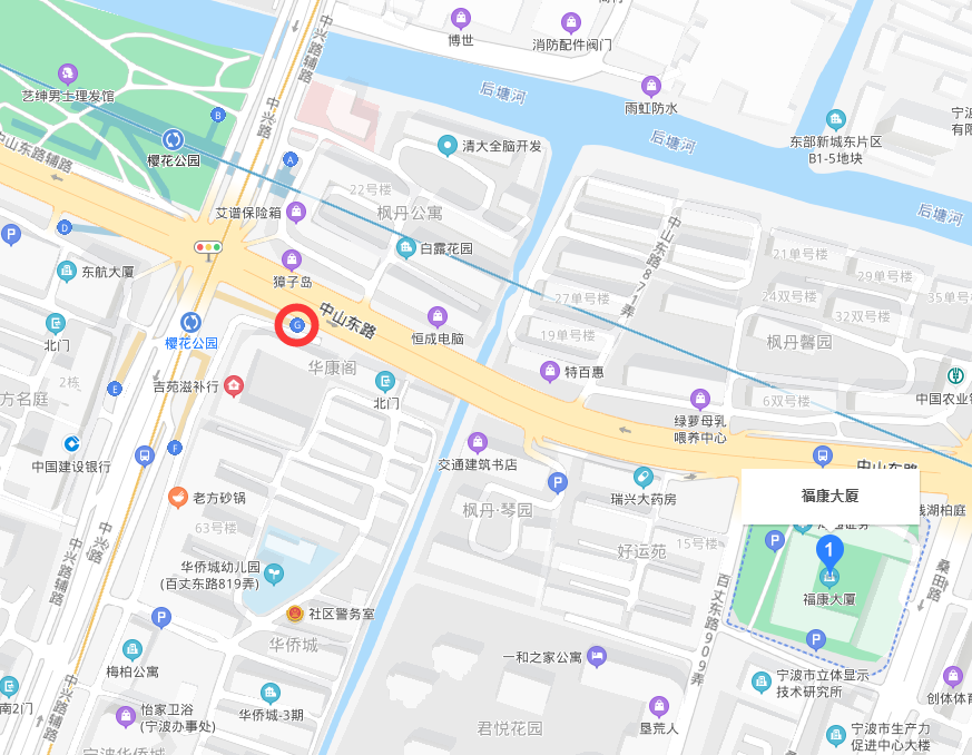 到宁波福康大厦应该是地铁樱花站哪个出口-第1张-交通-答答问