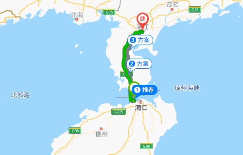 从海口到湛江怎么走-第1张-交通-答答问