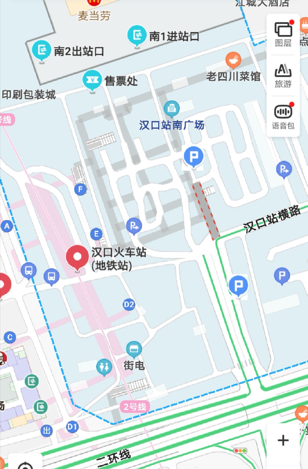 请问一个汉口火车站直到火车站的地铁出口是ABCDEF那个-第1张-交通-答答问