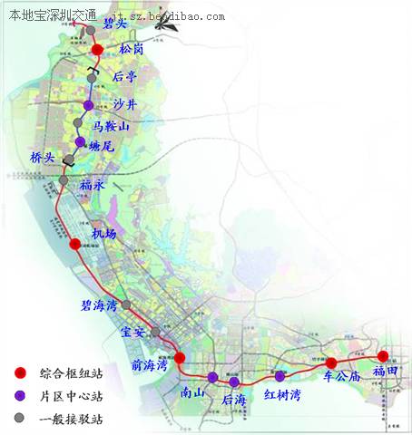深圳地铁11号线的具体位置在哪-第1张-交通-答答问