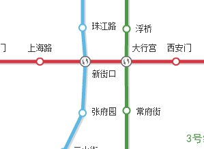 地铁新街口下一站是哪一站-第1张-交通-答答问