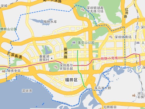 请问一下熟悉深圳地铁的朋友，哪些站是在福田区的-第1张-交通-答答问