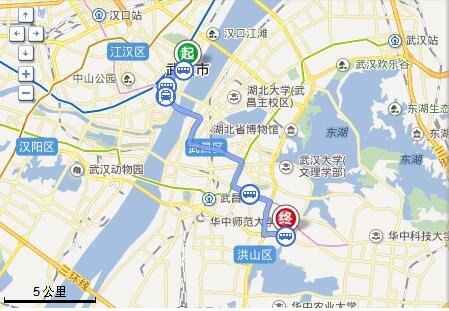 从汉口到湖北省林业厅坐地铁那站下-第1张-交通-答答问
