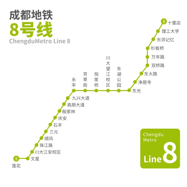 成都将再添一条地铁线路，呈东北至西南走向，沿途共设32个站点，是吗-第1张-交通-答答问