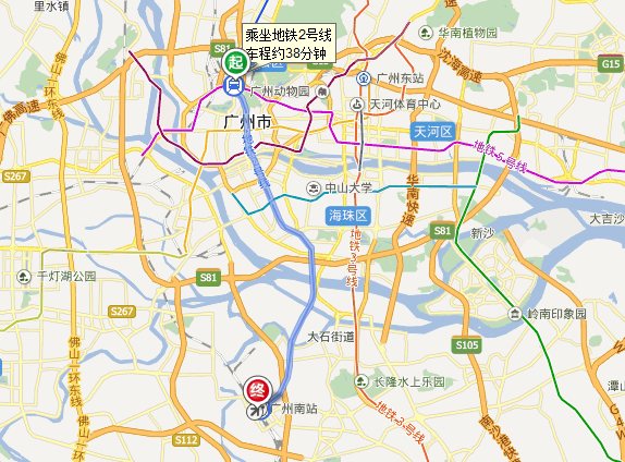 从广州火车站怎么坐地铁到番禺高铁站-第1张-交通-答答问