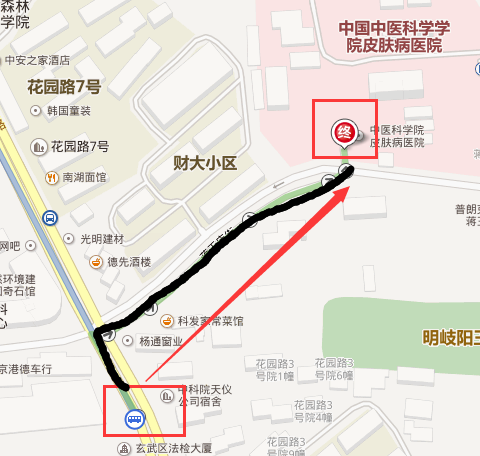 南京地铁泰冯路站到蒋王庙皮肤科研究所-第1张-交通-答答问