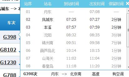 凤城市到本溪市高铁有几站地-第1张-交通-答答问