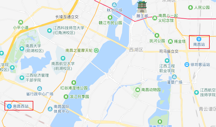 南昌站和南昌西站是一个站吗南昌西站在哪里-第1张-交通-答答问