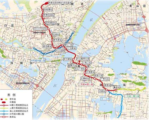 汉口火车站到天河机场的城市轨道交通2号线开通了吗-第1张-交通-答答问