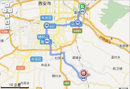 在西安霸桥坐213去火车南站的最佳路线-第1张-交通-答答问