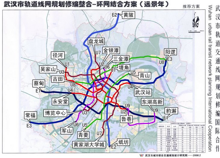 武汉地铁总共几条线建好的先后顺序和时间分别是多少-第1张-交通-答答问