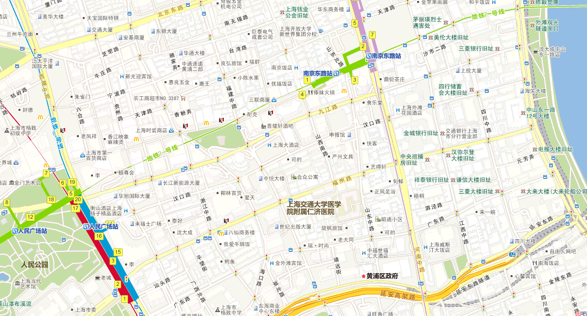南京东路做几号地铁-第1张-交通-答答问