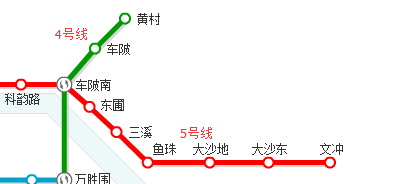 请问地铁车陂站和车陂南站是一个地方吗-第1张-交通-答答问