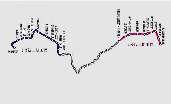 成都地铁三号线有哪些站点-第1张-交通-答答问