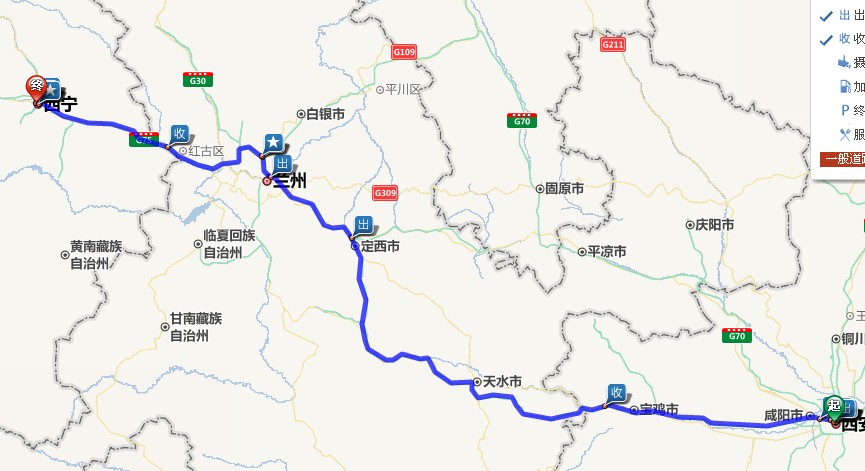 自驾车，从西安出发到西宁，大概需要多长时间？过路费多少？行程应该怎么规划（最好一天到达）？-第1张-旅游-答答问