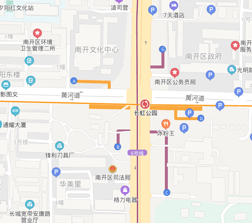 天津地铁2号倒6号去龙滨园在哪站倒车-第1张-交通-答答问