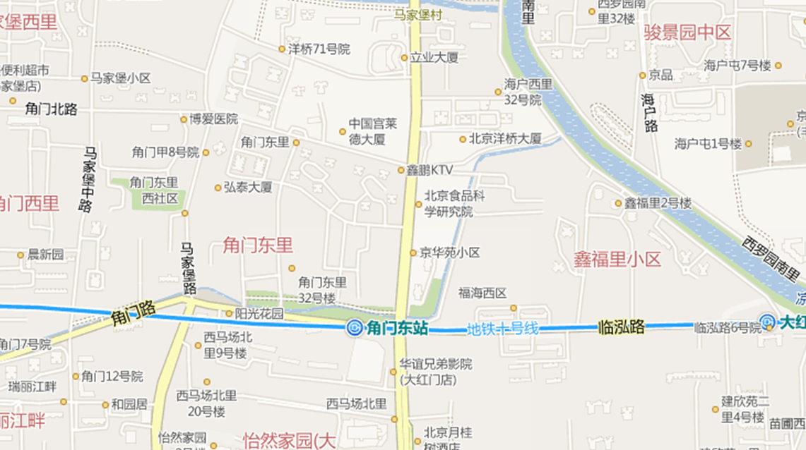 北京地铁10号线 角门东站-第1张-交通-答答问