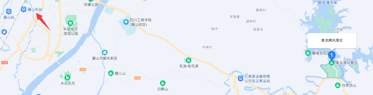 成都到黑龙滩的高铁路线图-第1张-交通-答答问