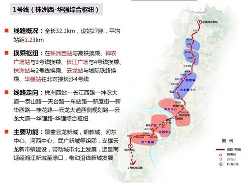 株洲地铁1号线的基本信息-第1张-交通-答答问