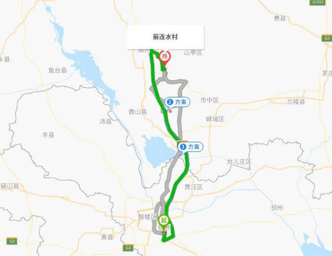从徐州到滕州木石镇前连水村怎么走？-第1张-旅游-答答问