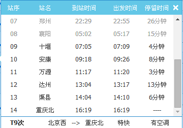 十堰到重庆的火车有几站-第8张-旅游-答答问