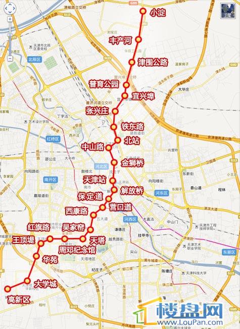天津地铁3号线的站点周边-第1张-交通-答答问