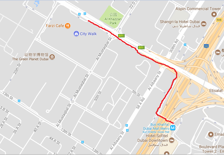 迪拜的city walk怎么搭地铁-第1张-交通-答答问