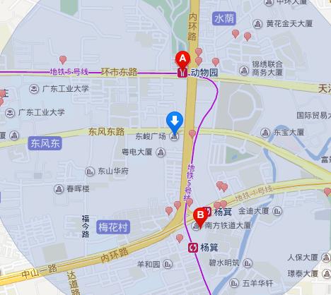 离东峻广场最近的地铁站时哪一个-第1张-交通-答答问